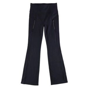 Active USA Women's Black Flared Leggings Yoga Pant